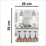 Oval Shape Mirror (Pack of 1)